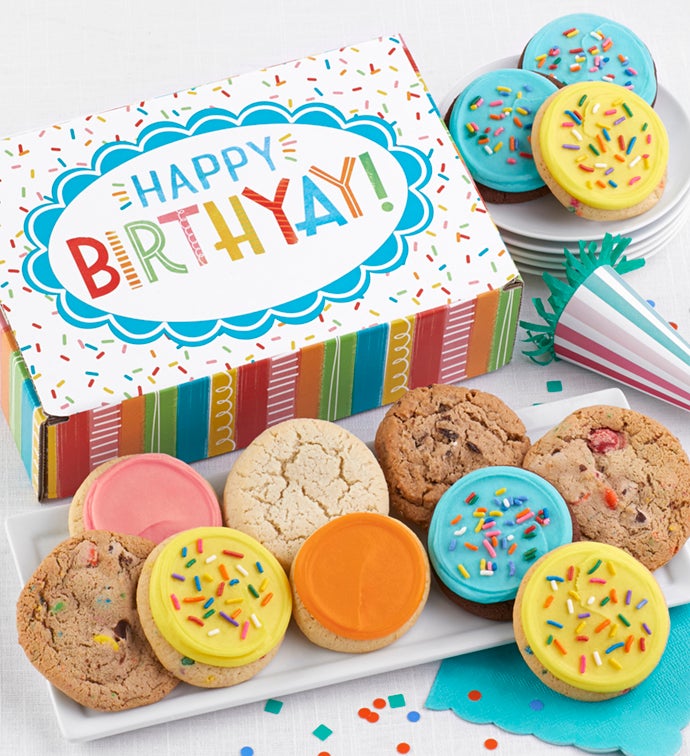 Birth-Yay Bow Gift Boxes